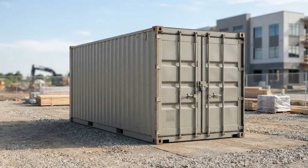 20ft storage container from our Pflugerville fleet